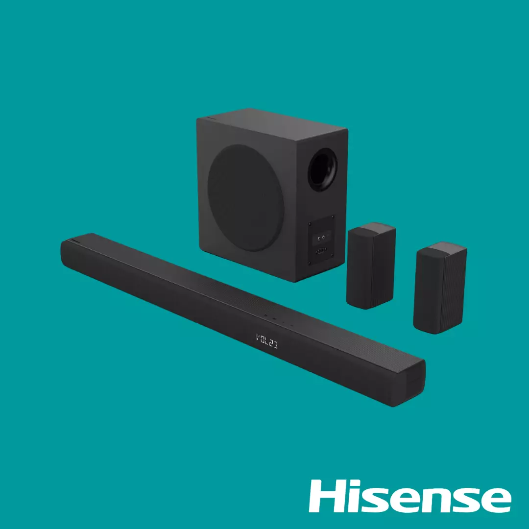 Hisense Soundbar with Subwoofer 540W 5.1CH (HS5100) HISAUD5100HS