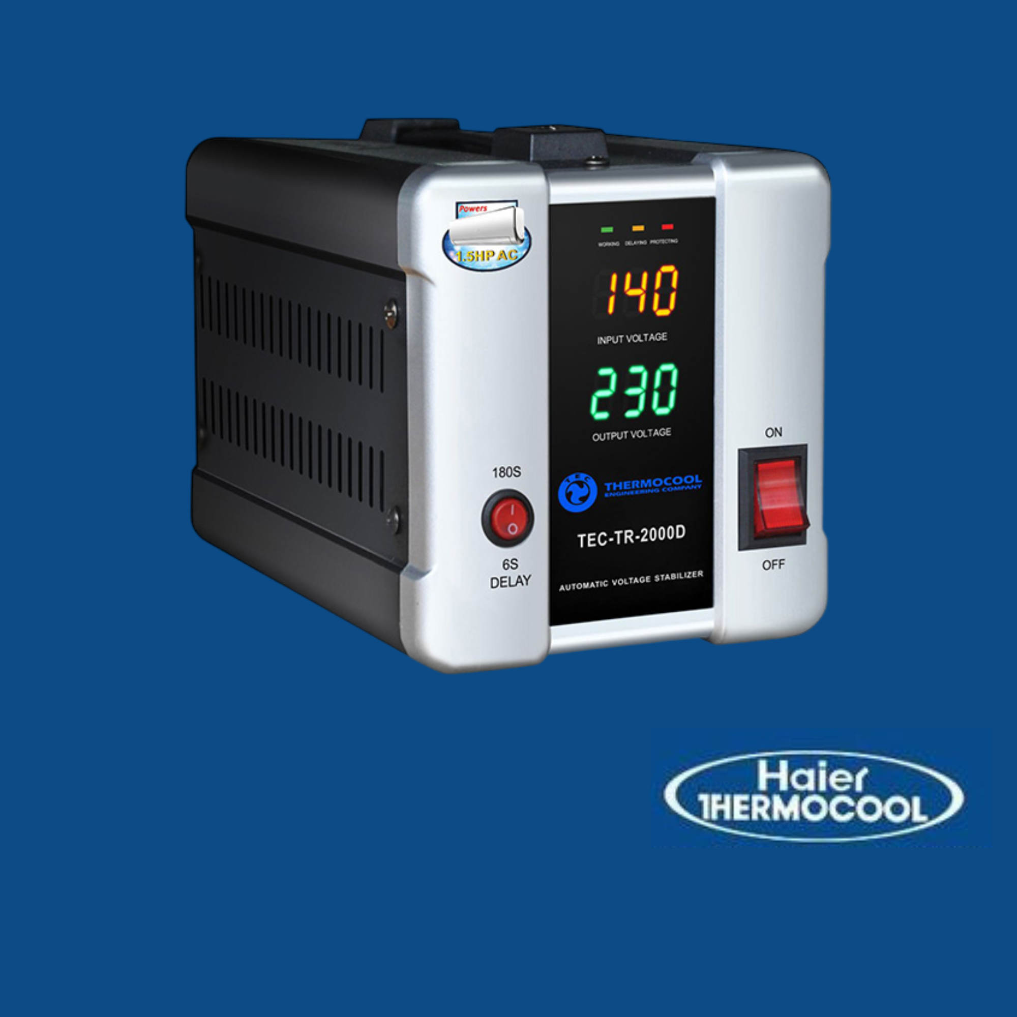 Thermocool Stabilizer 2000VA DIGITAL STABILIZER