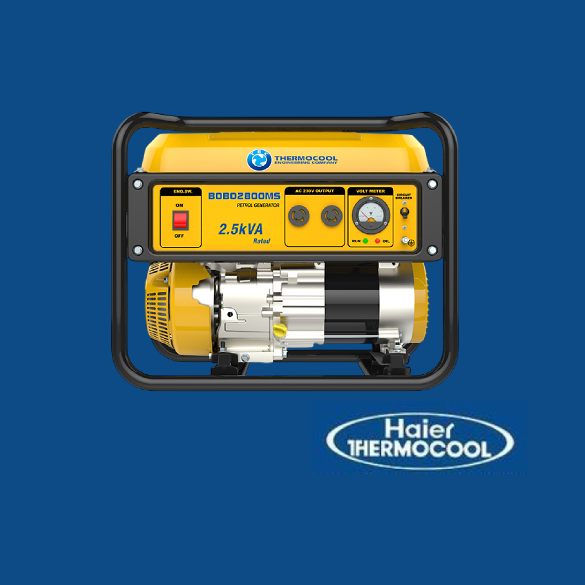 Thermocool Petrol Generator BOBO2800MS 2.5kVA