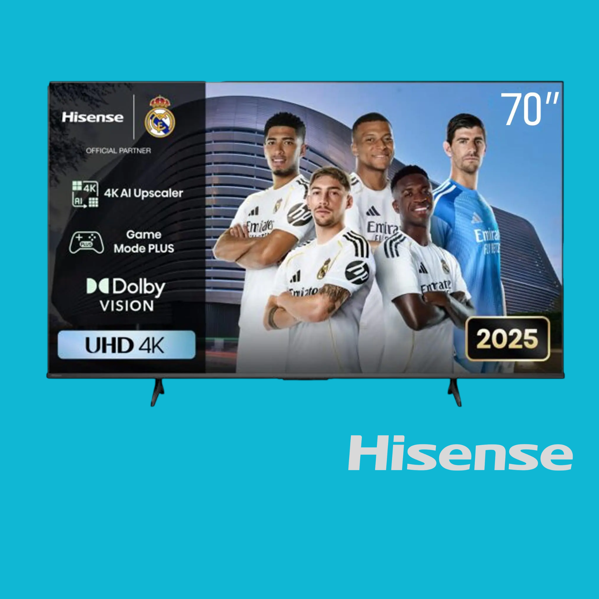 Hisense TV 70 Inch A6Q UHD 4K Smart HISTV70A6Q
