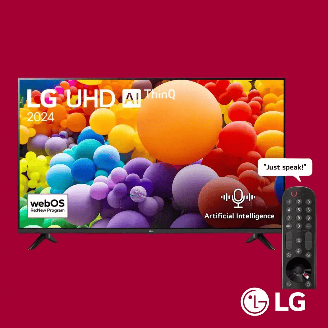 LG TV UHD 50 Inch UT73 4K Smart TV AI Magic remote HDR10 webOS24 50UT73006LA