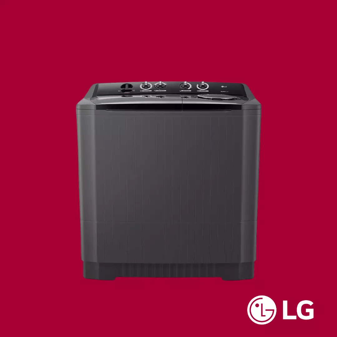 LG Top Load Twin Tub 15KG (P1561RWNT) Washing Machine LGWM1561RWNT