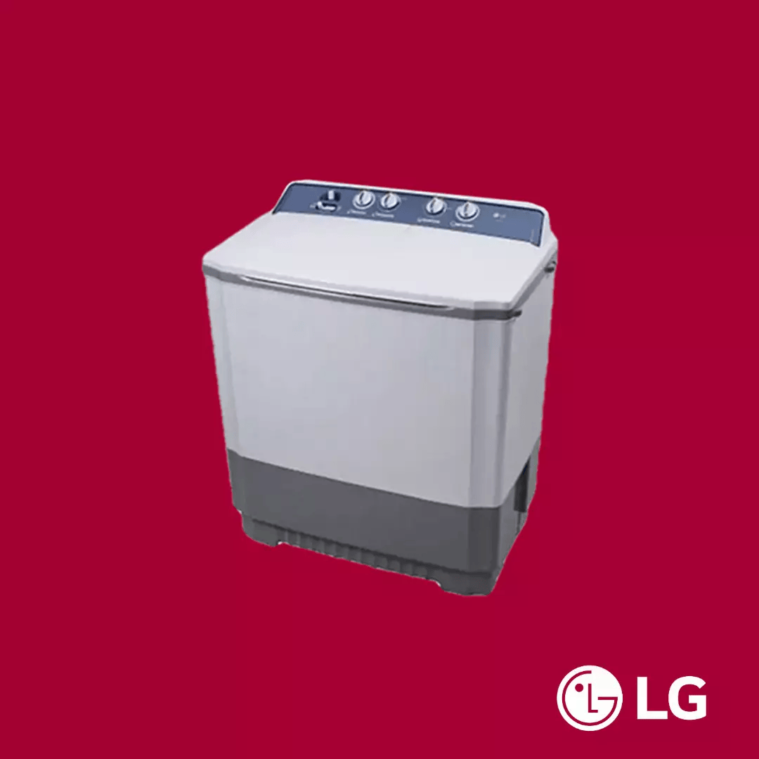 LG Top Load Twin Tub 13KG (P1401RWPL) LGWM1401ROPL